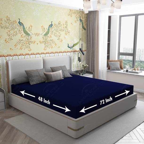 Dream Care Fitted Single Size Breathable, Stretchable, Waterproof Mattress Cover