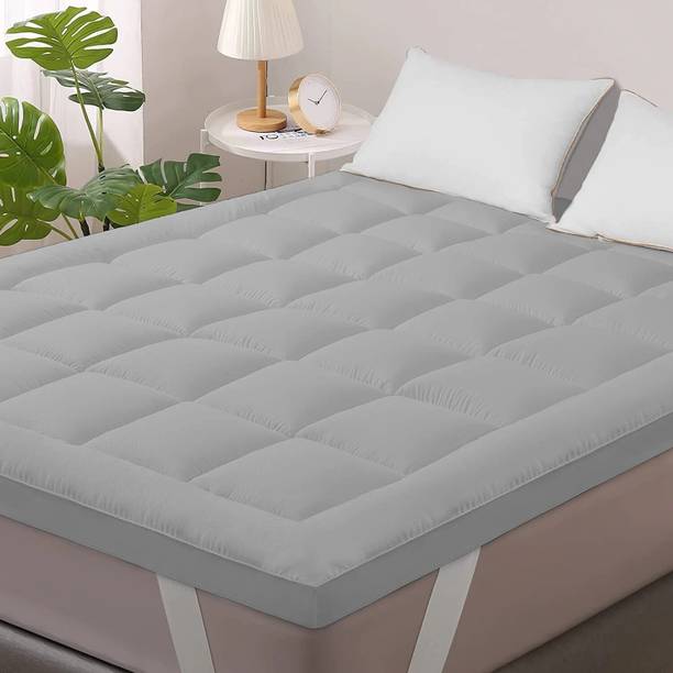 Linenovation Mattress Topper King Size Breathable Mattress Cover