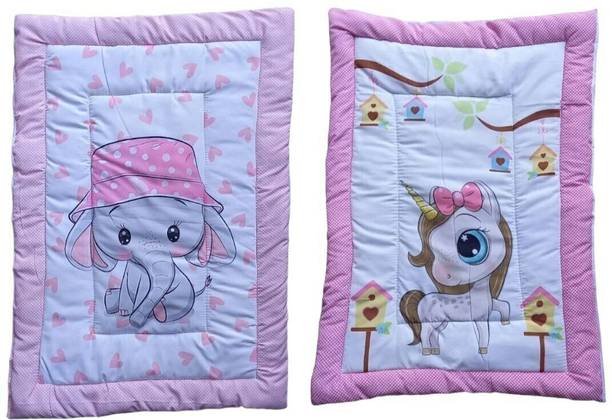 Glamica Mattress For New Born Baby Bed Mat (Pack of 2)(0-1 Years)(30 X 20 Inch)
