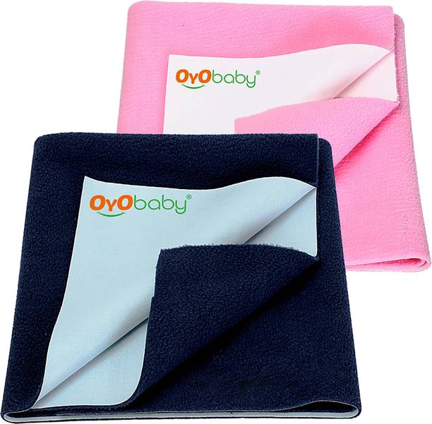 Oyo Baby Baby Bed Protector Sheet, Baby Waterproof Sheet, Baby Dry Sheet Pack Of 2