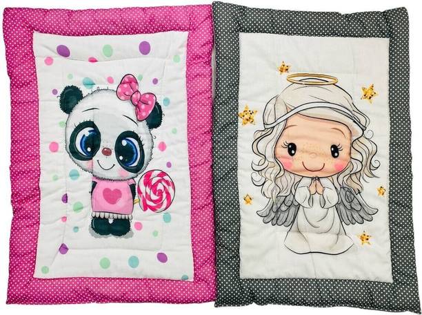 RUMPES Combo Newborn Baby Cotton Bed | Godari | Cradle Bed | Crib Sheet,Bedding Set