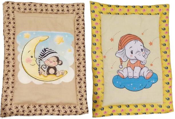 Glamica Mattress For New Born Baby Bed Mat new unique design (Pack of 2)30 X 20 Inch)