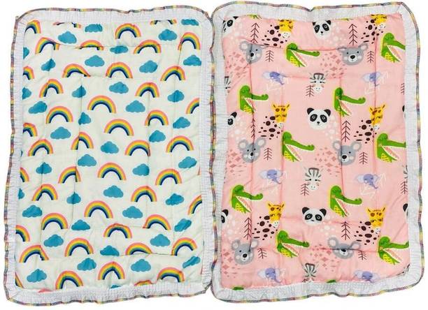 RUMPES Newborn combo Baby Cotton Bed | Lace Godadi | Cradle Bed | Bedding Set