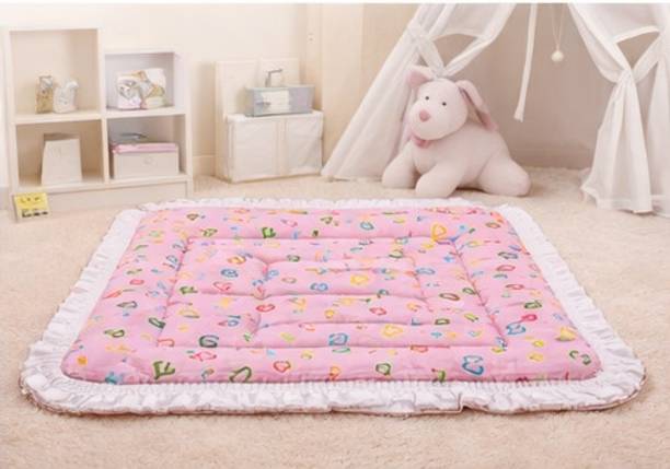 Vanray Fashion New Born Baby Supper Soft Fril Mattress(0-6 Months)( Pack Of 1)