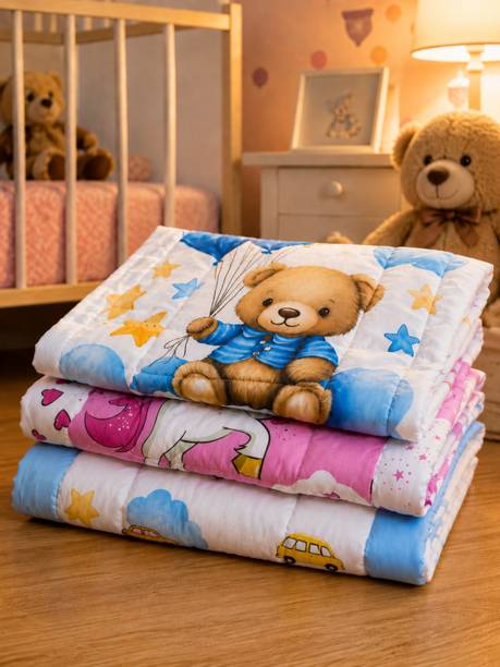 BABO&BABY Mattress New Born Baby Bed |Godari | Sleeping Mattress Unique Design set of 3