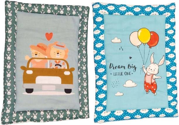 Glamica Mattress For New Born Baby Bed Mat new unique design (Pack of 2)30 X 20 Inch)