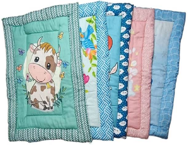 NAKHI New Born Baby Cotton Bed Mattress,Godari,Sleeping Mattress Unique Design PACK-5 baby mattress Digital print