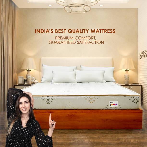 MRJOOO 11416 6 inch Double High Resilience (HR) Foam Mattress