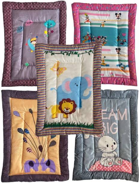 babyly Mattress For New Born Baby Bed Mat (Pack of 5)(0-1 Years)(30 X 20 Inch)