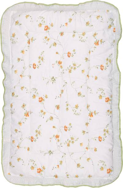 KEFTRIAX New Born Baby Lacy Cotton Baby Bed, Baby Mattress, Pack of 1
