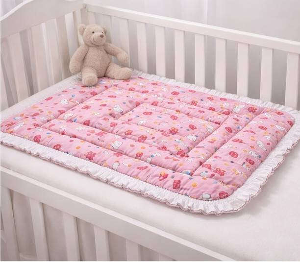 BABYBEDS Newborn Baby Mattress for Crib, Lightweight & Comfortabl(0-6 Months)( Pack Of 1)