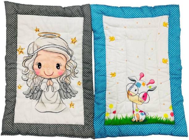 RUMPES Combo Newborn Baby Cotton Bed | Godari | Cradle Bed | Crib Sheet,Bedding Set