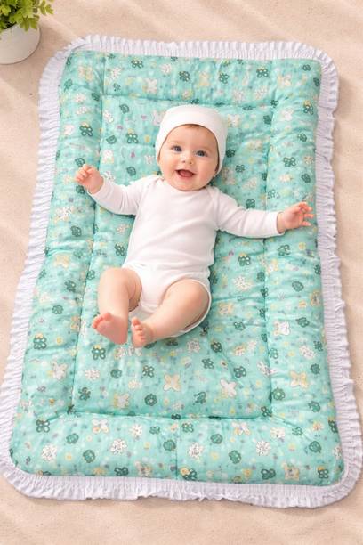 BABYBEDS Newborn Baby Mattress for Crib, Lightweight & Comfortabl(0-6 Months)( Pack Of 1)