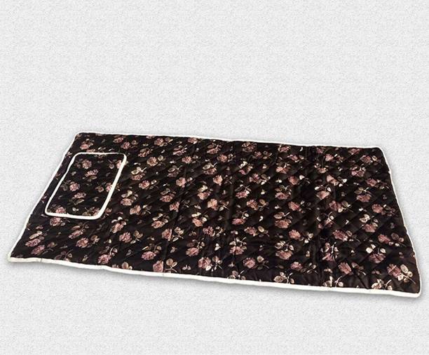 saroj enterprise Mattress Topper Single Size Breathable Mattress Cover