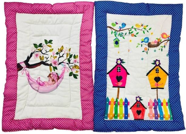 RUMPES Combo Newborn Baby Cotton Bed | Godari | Cradle Bed | Crib Sheet,Bedding Set