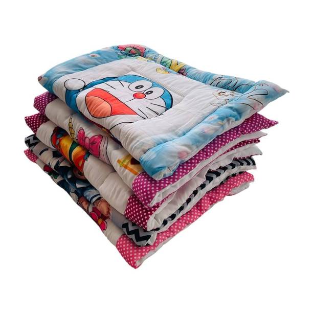 RUMPES Baby Cotton Bedding Set Pack of 5 | Soft Godari, Mattress & Crib Sheet