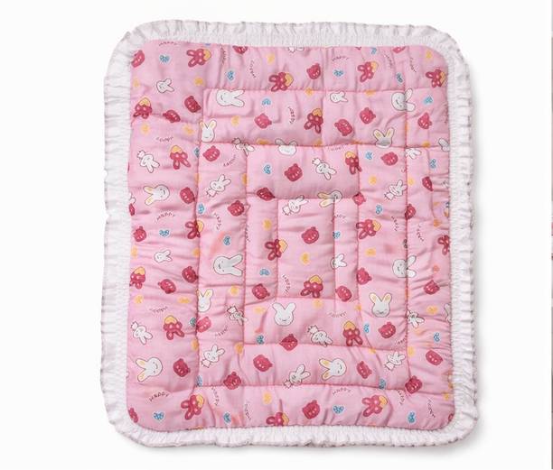 Vanray Fashion New Born Baby Supper Soft Fril Mattress(0-6 Months)( Pack Of 1)