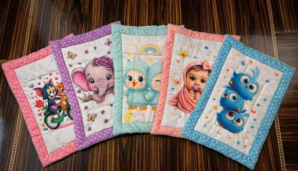 Zivora Kids Cotton Baby Mattress for Cribs and Cradles Angel Care Premium Baby Mat Pack of-5