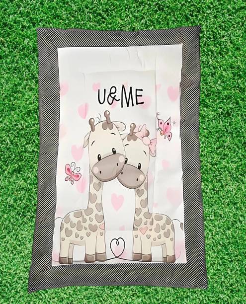 CUDDLE WEAVE Newborn Baby Pom Pom Cotton Foldable Baby Bed