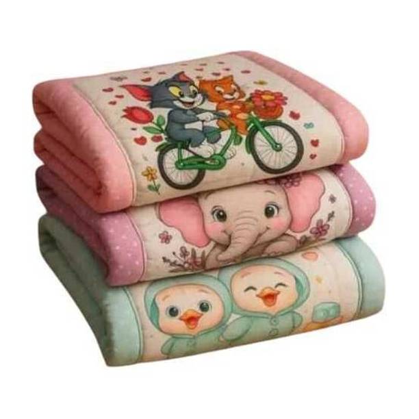 Nigura Newborn Baby Bed | Godari | Bedding | Sleeping Mattress (Pack of 3)(0-6 Months)