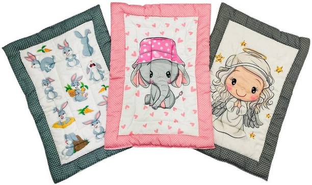 RUMPES Combo Newborn Baby Cotton Bed | Godari | Cradle Bed | Crib Sheet,Bedding Set