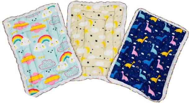 RUMPES Newborn combo Baby Cotton Bed | Lace Godadi | Cradle Bed | Bedding Set