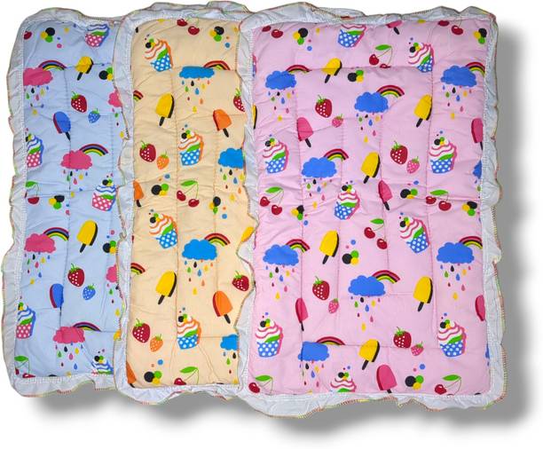 MiniLove Born Baby Supper Soft Mattress Godadi, Cradle Sleeping Bed, Bedding Set-3 Godari