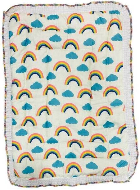 RUMPES Newborn Baby Cotton Bed | Lace Godadi | Cradle Bed | Crib Sheet,Bedding Set