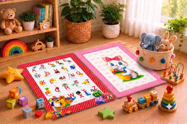 NEOBABE Baby Bed Mattress Sleeping Mat for Newborn Baby Soft Cotton Printed Godari, Crib