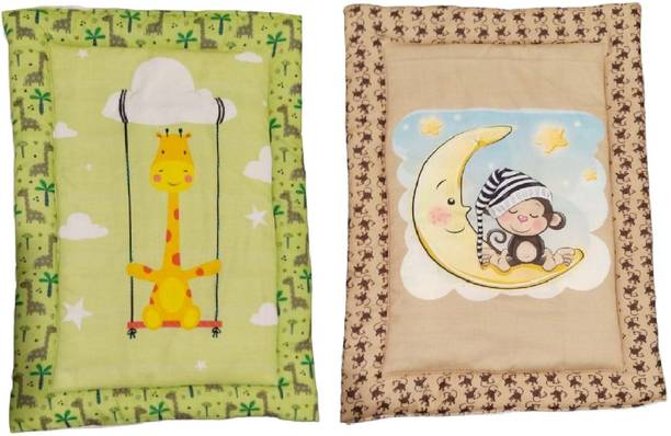 Glamica Mattress For New Born Baby Bed Mat new unique design (Pack of 2)30 X 20 Inch)