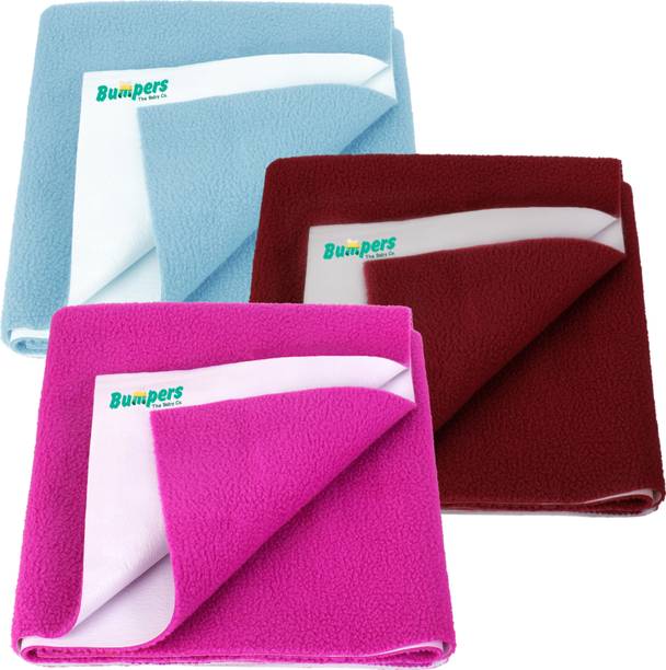 Bumpers Waterproof Baby Dry Sheet, Small Size, Pack of 3