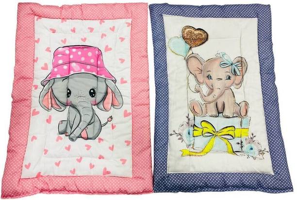 RUMPES Combo Newborn Baby Cotton Bed | Godari | Cradle Bed | Crib Sheet,Bedding Set