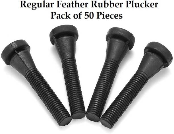 Aicon Regular Chicken Rubber Plucker for Defeathering Machine (Pack of 50 Nos) Sponge Rolling Meat Tenderizer