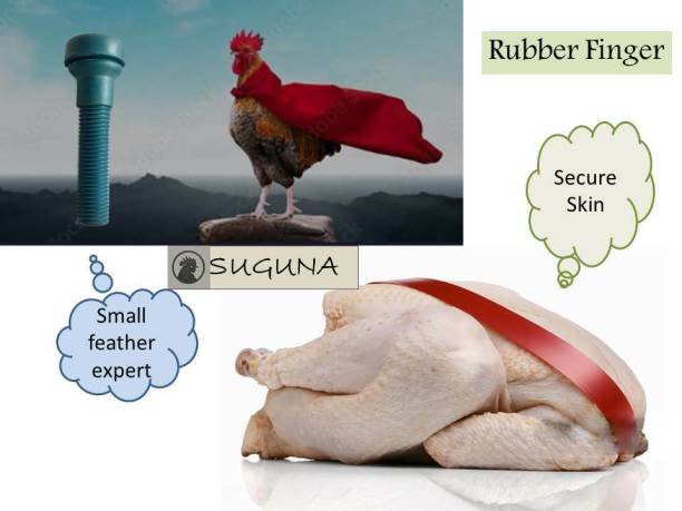 SUGUNA chicken feather cleaning machine rubber finger(pack of 100) Silicone Masher Meat Tenderizer