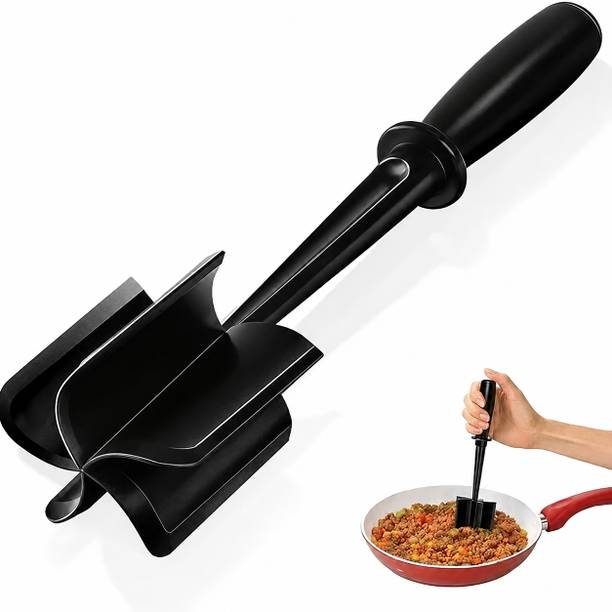 Jaaro Durable Nylon Meat Chopper Ground Beef Masher Heat Safe Kitchen Tool Plastic Masher