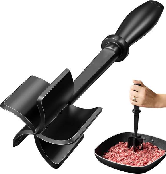 Jaaro Meat Masher Non Stick Ground Beef Chopper Kitchen Tool Nylon Masher Meat Tenderizer
