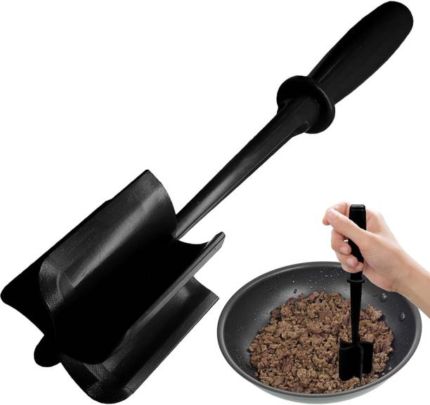 Jaaro Ground Meat Chopper Non Stick Kitchen Masher Cooking Utensil Tool Nylon Masher Meat Tenderizer