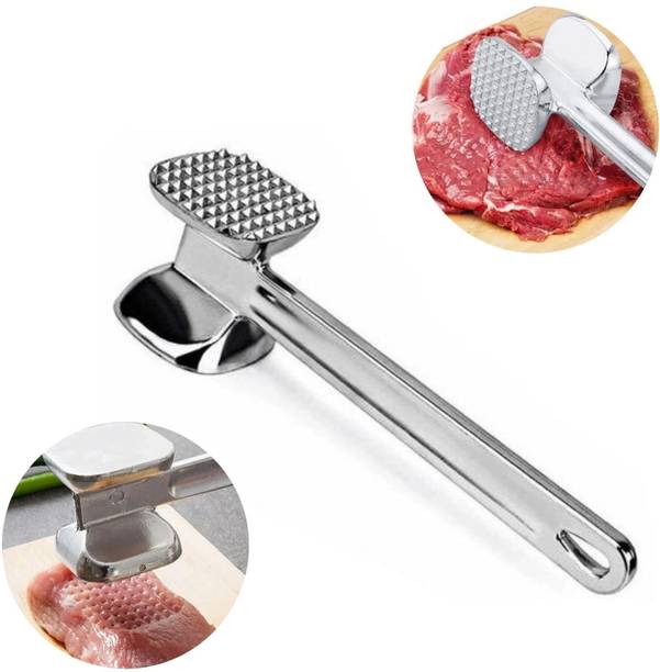 Zenon Meat Pounding Texturing Aluminium Hammer Meat Tenderizer