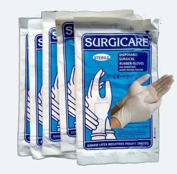 SURGICARE medical glove Rubber Surgical Gloves