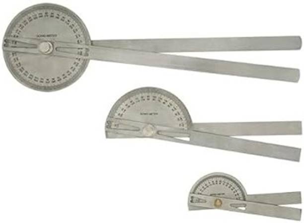 LISAMED Goniometer Degree Protector Angle Finder Arm Rule Measurement Scale set of3(SML) Medical Goniometer