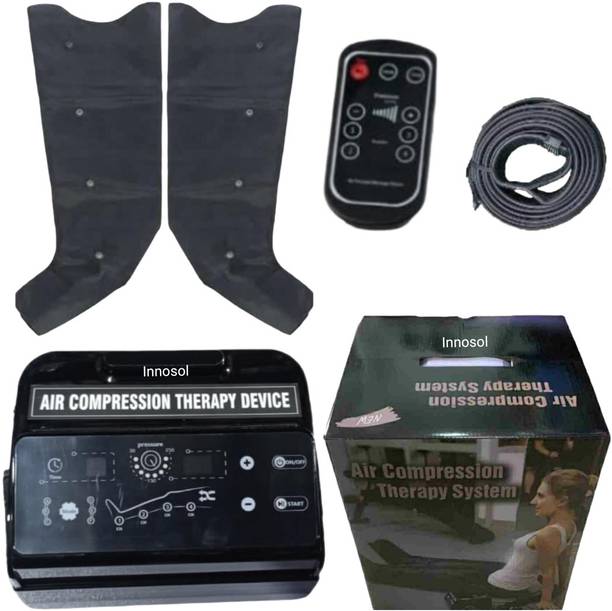 Innosol Air Compression Therapy Device with 4 Chamber for DVT Prevention with Legs Cuff Medical Reacher & Grabber