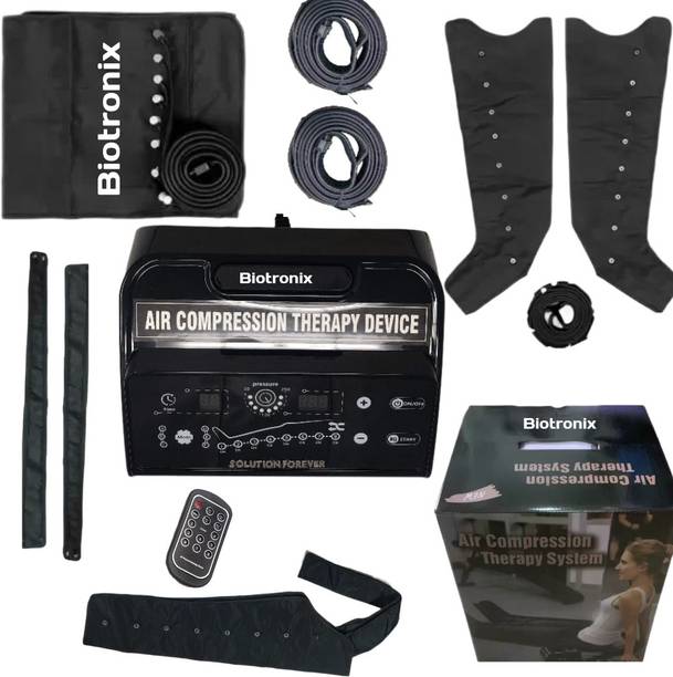 Biotronix Air Pressure System 8 Chamber Digital with 6 Modes for Lymphatic Health Medical Reacher & Grabber