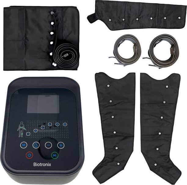 Biotronix Air Compression Therapy Device 6 Chamber with Legs, Waist & Arm Cuff Home Use Medical Reacher & Grabber