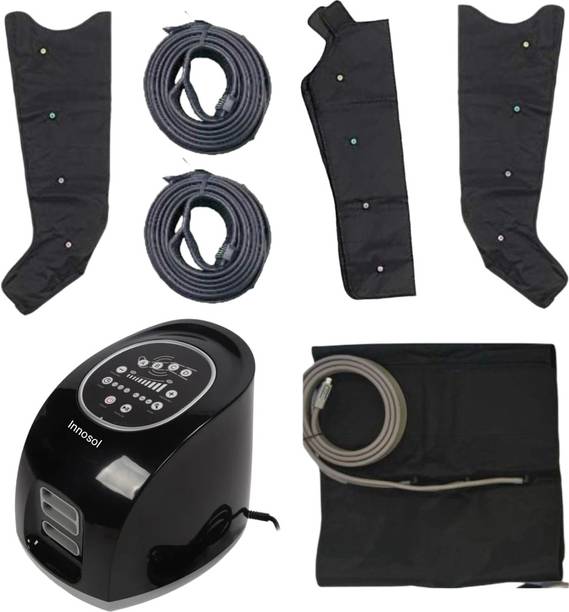 Innosol Digital Air Compression Therapy Device with 4 Chamber Legs, Waist & Arm Cuff Medical Reacher & Grabber