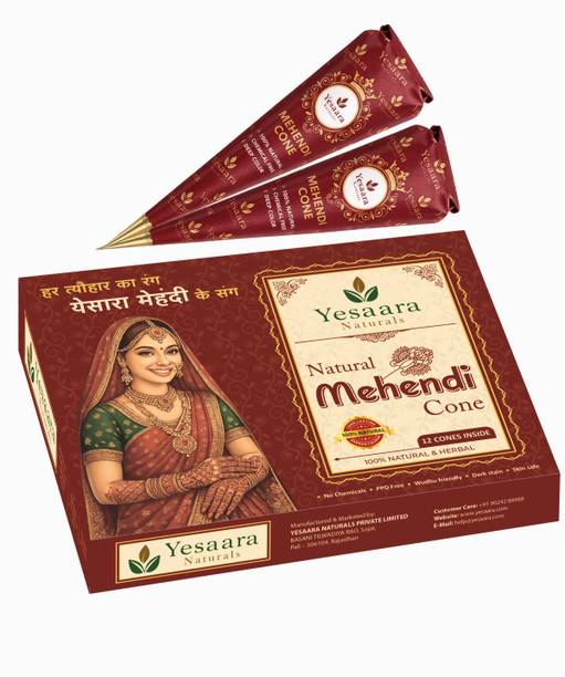 Yesaara Naturals NEW Natural Mehendi