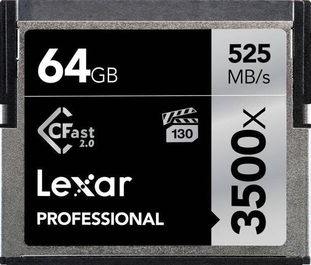 Lexar Professional 3500x 64 Compact Flash Class 10 525 ...