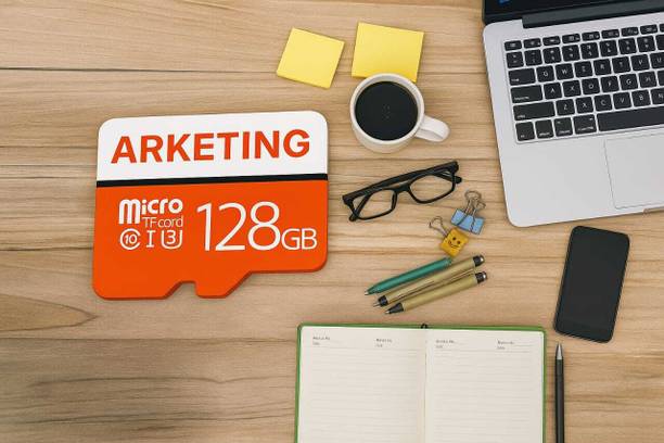ARKETING V1/128 128/AV 128 GB Class 3 Class 10 120 MB/s  Memory Card Compatible with Mobile, Tablet, Camera