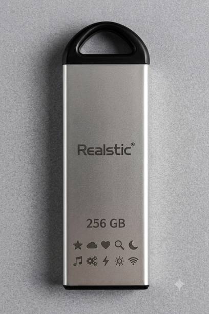 Realstic Realistic 256gb pen drive A3 A1 256 GB Class 3 Class 10 130 MB/s  Memory Card Compatible with Camera, Computer, Mobile, Tablet, Gaming Console