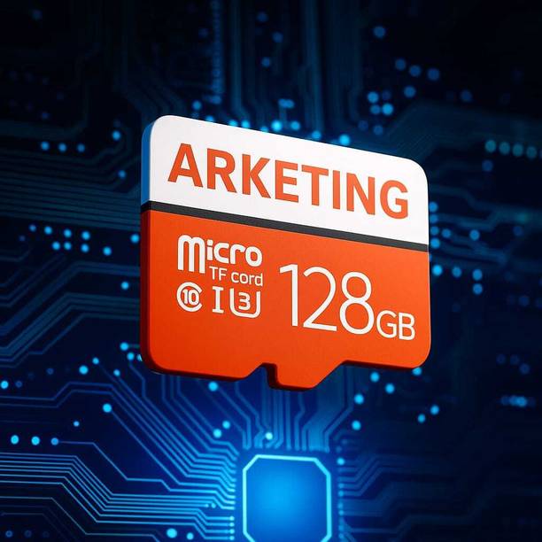 ARKETING EE/128 128/AP 128 GB Class 3 Class 10 120 MB/s  Memory Card Compatible with Mobile, Tablet, Camera
