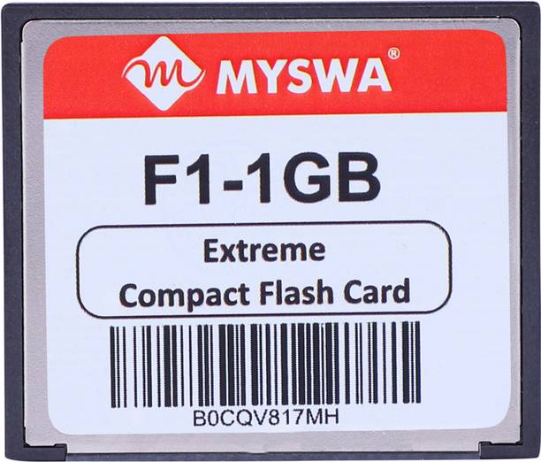 MYSWA F1-CF1GB CNC Machine, Railways Locomotives, Airplane, Camera, Desktop etc 1 GB Compact Flash Class 4 20 MB/s  Memory Card